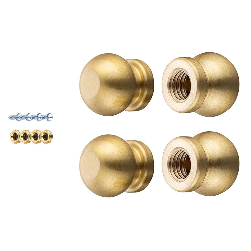 Display Risers Set - مجموعة من 4 قواعد نحاسية للألواح