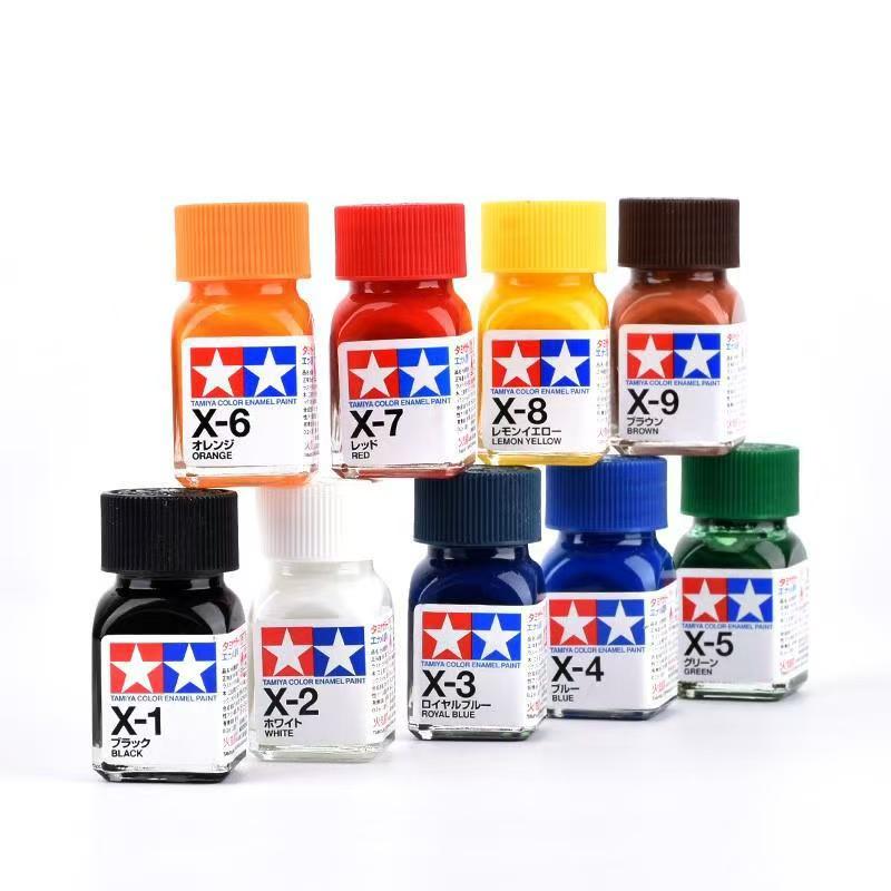Tamiya Model Paint Set - طلاء زيتي لامع عسكري 10 مل