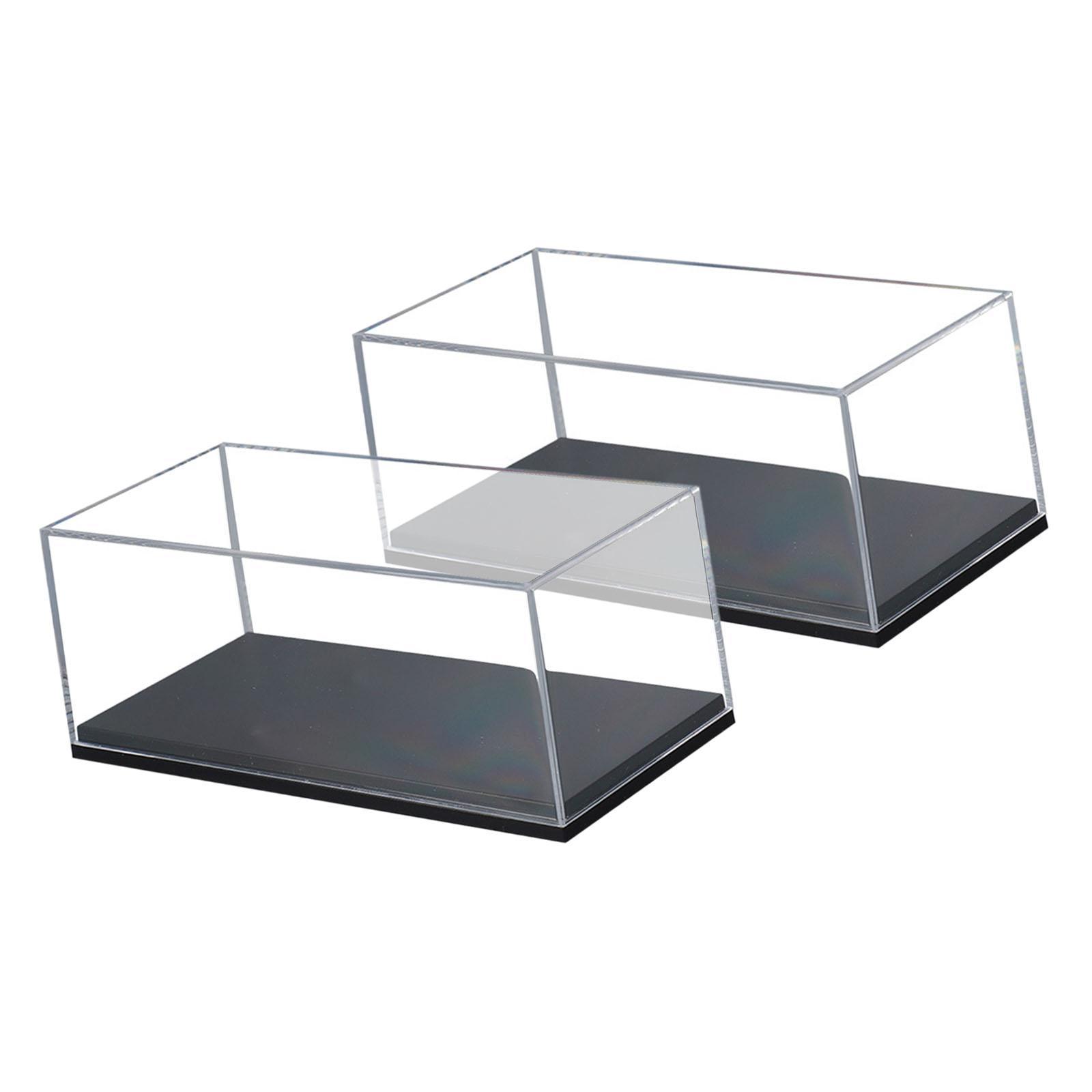 Display Case Acrylic - صندوق عرض أكريليك شفاف مقاوم للغبار