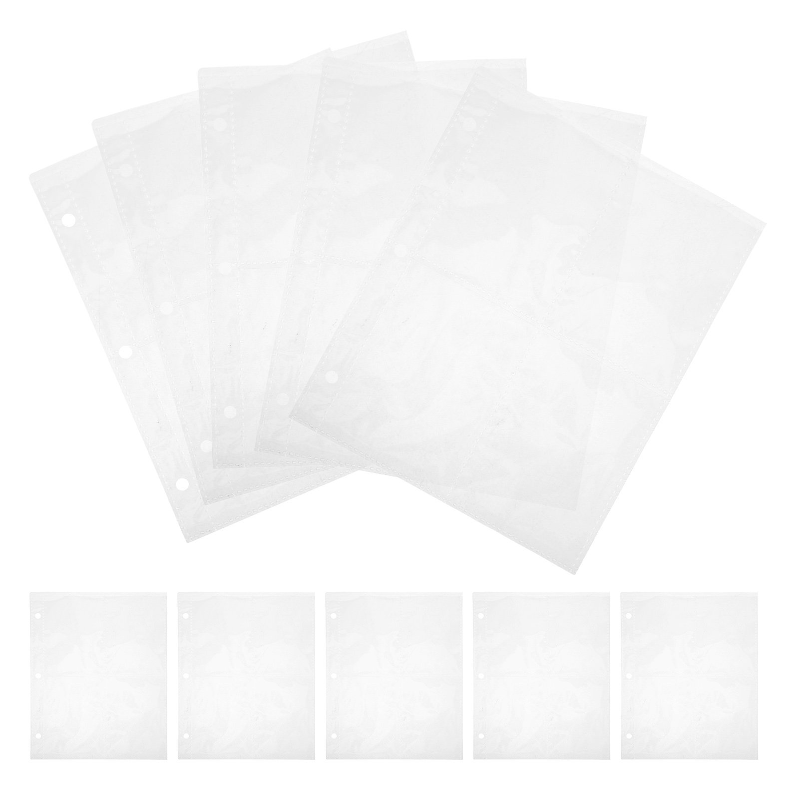Trading Card Binder - 10 قطع من الصفحات الداخلية لملفات