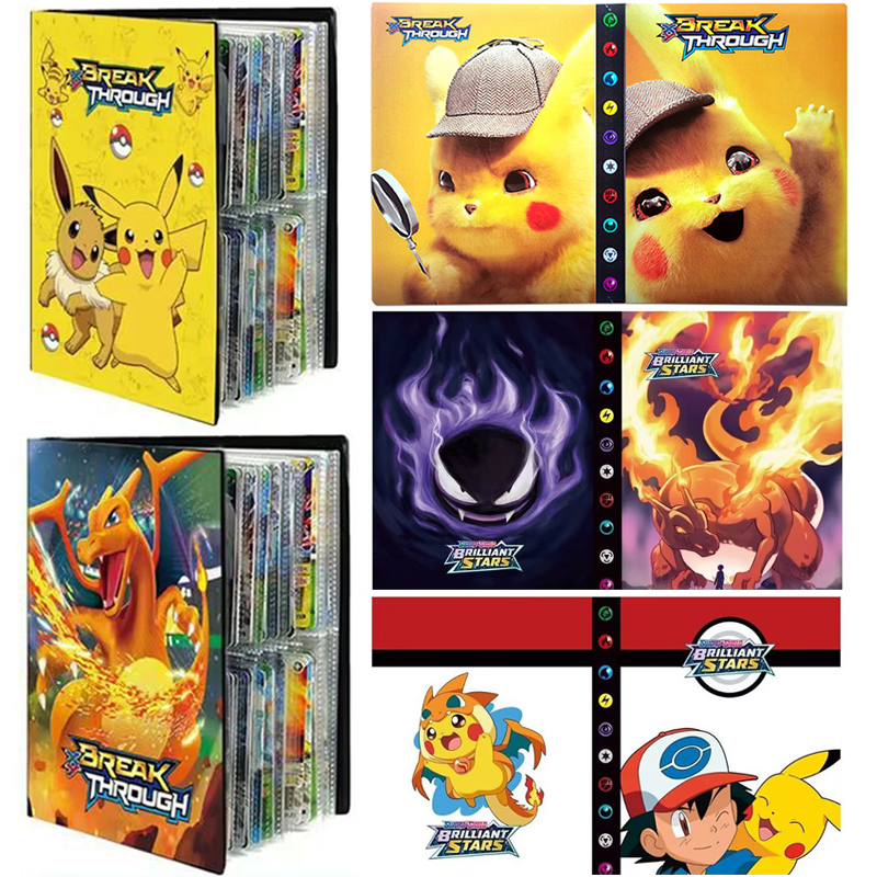 Trading Card Binder - ألبوم بطاقات بسعة 240 قطعة، تصميم