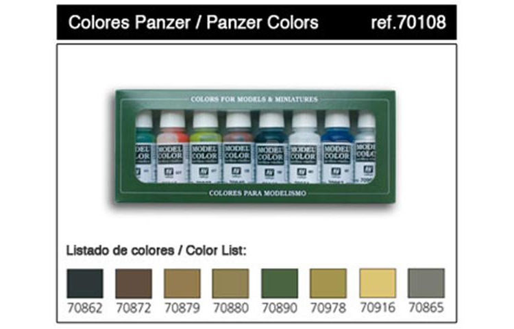 طقم دروع للدهانات من Vallejo ، - مراجعة Tamiya Model Paint Set وسعره