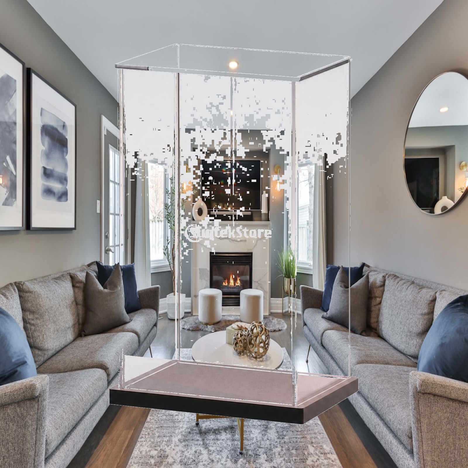 صندوق عرض شفاف من الأكريليك لح - مراجعة Display Case Acrylic وسعره
