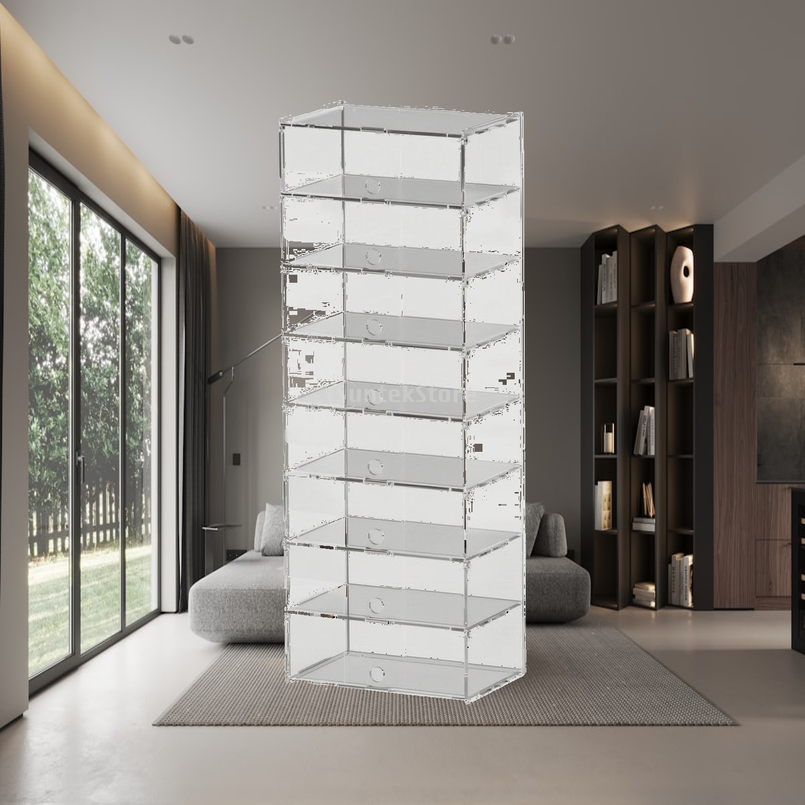 صندوق عرض وتخزين شفاف من الأكر - مراجعة Display Case Acrylic وسعره