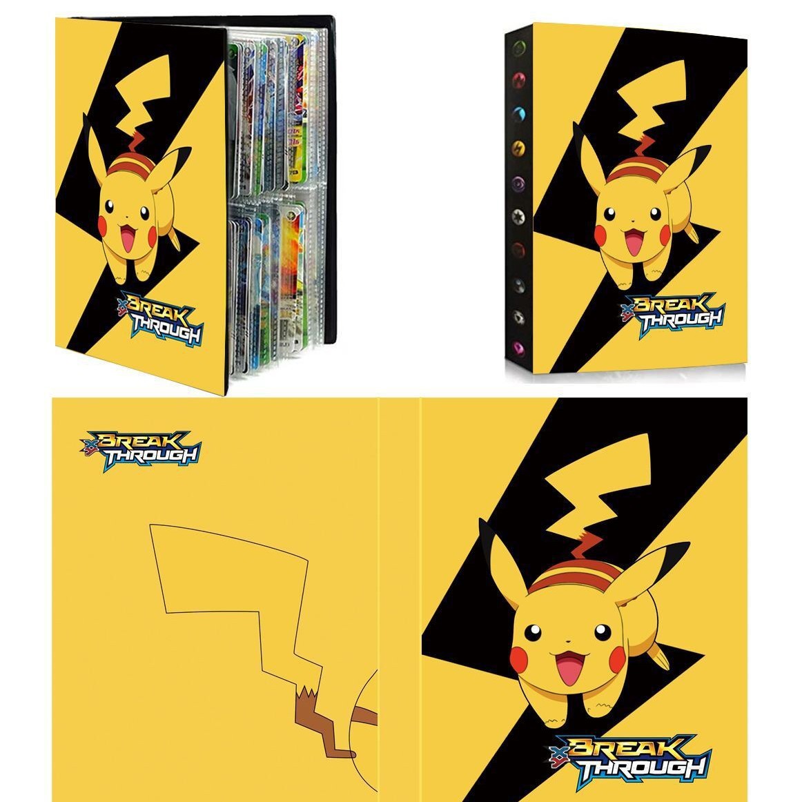 240 قطعة من ألبوم بطاقات كرتون - مراجعة Pokemon Binder Card وسعره