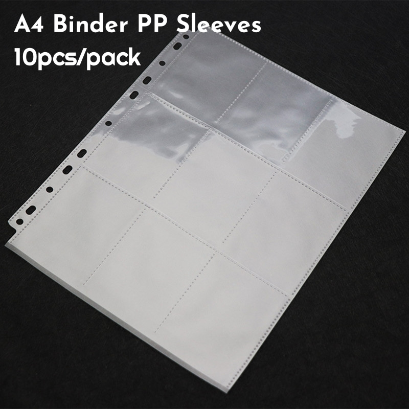 SKYSONIC 10 قطعة/المجموعة A4 B - مراجعة Card Penny Sleeve وسعره
