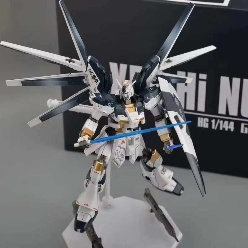 Hi-ν Hi Nu GPB Color HG 1/144  - مراجعة Bandai Model Gundam Hg وسعره