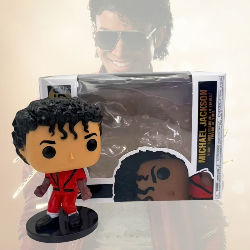 6 قطع رائجة! مجسم مايكل جاكسون - مراجعة Vinyl Figure Blank وسعره