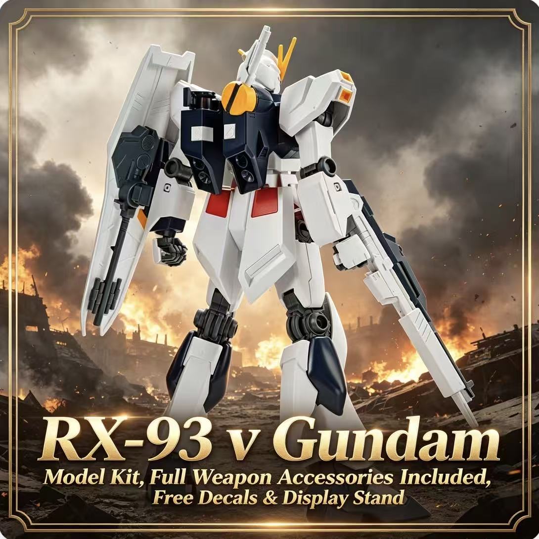 93HG 1/144 طقم نموذج جاندام RX - مراجعة Bandai Model Gundam Hg وسعره