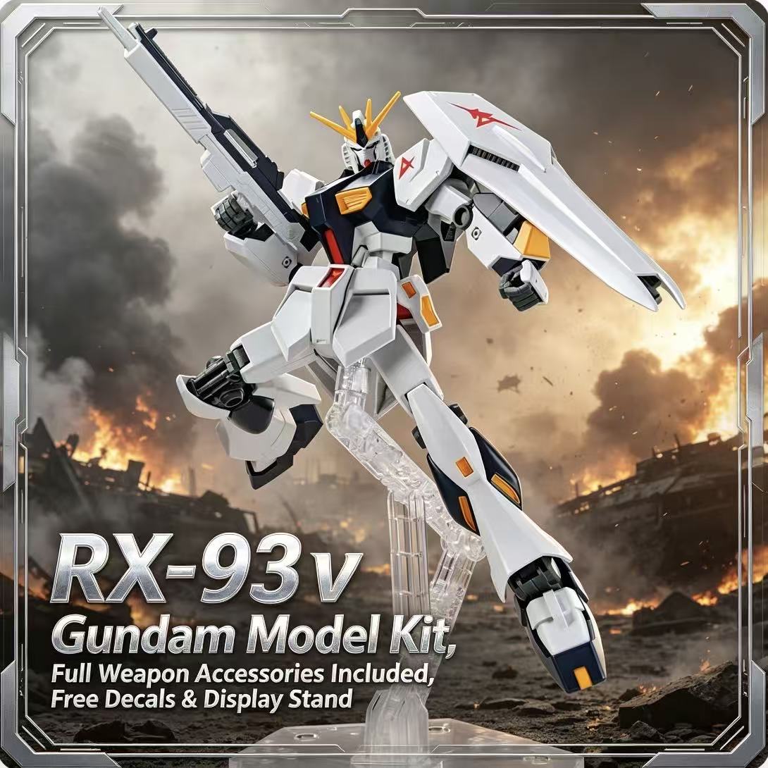 93HG 1/144 طقم نموذج جاندام RX - مراجعة Bandai Model Gundam Hg وسعره